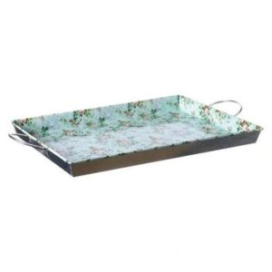 Floral Rectangle Serving Tray