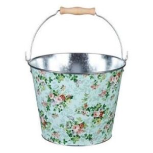 Floral Tin Wine Bucket
