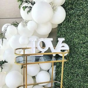 Marquee "LOVE" Letter Lights Battery Operated, Table Top Size
