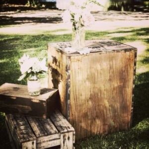 Vintage Tea Chest Crate