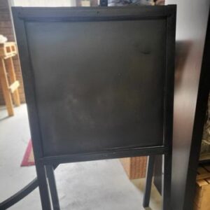Black Double Sided A Frame Chalkboard