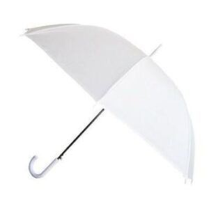 Classic White Wedding Umbrella