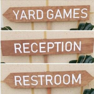 Picket Directional Signs