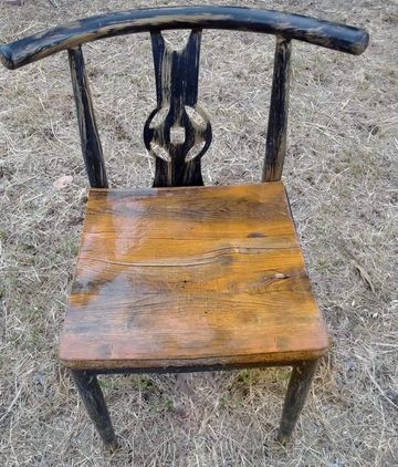Rustic Wooden Chair